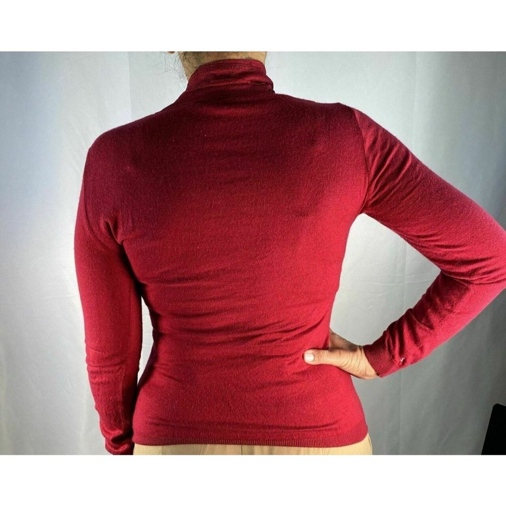 Moschino Cheap & Chic Raspberry Colored Cardigan - Picture 3 of 4